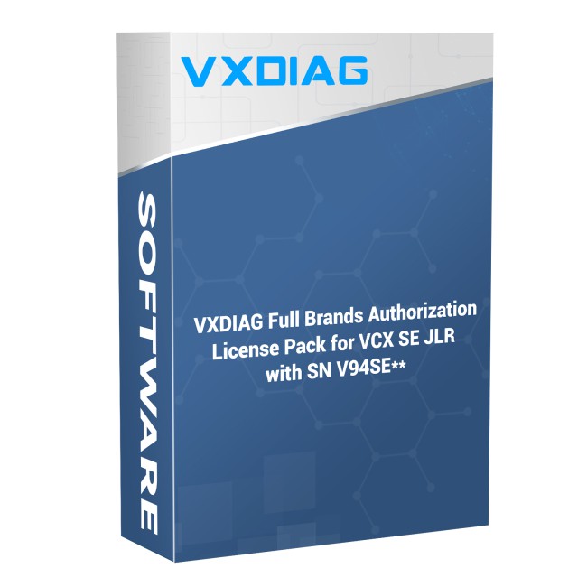 VXDIAG Full Brands Authorization License Pack for VCX SE JLR with SN V94SE****
