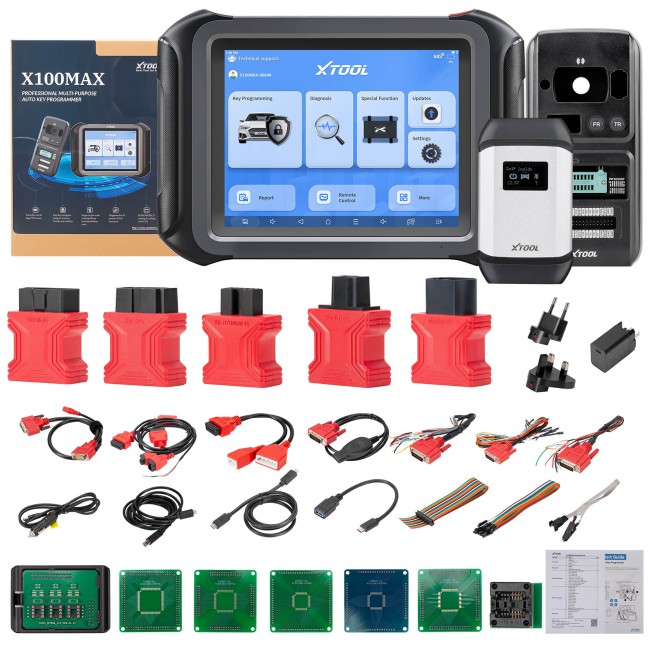 XTOOL X100 MAX Key Programmer with KC501 Support 42+ Reset ECU Programming Topology Mapping CAN FD Update Version of X100 PAD3/IK618