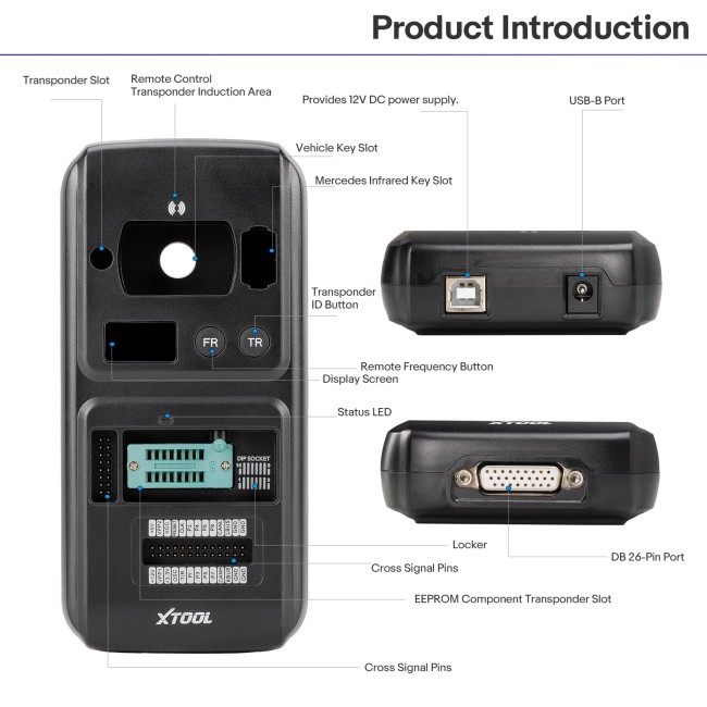XTOOL X100 MAX Key Programmer with KC501 Support 42+ Reset ECU Programming Topology Mapping CAN FD Update Version of X100 PAD3/IK618
