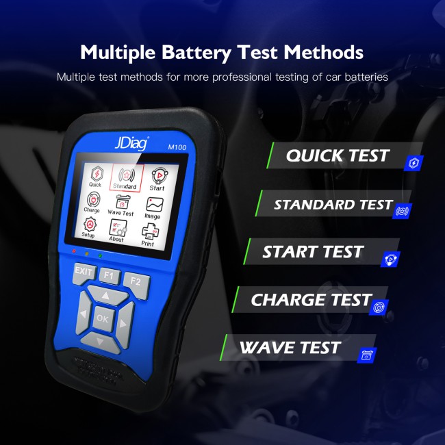 [Full Version] JDiag M100 Moto Scanner Universal Motorcycle Scan Tool