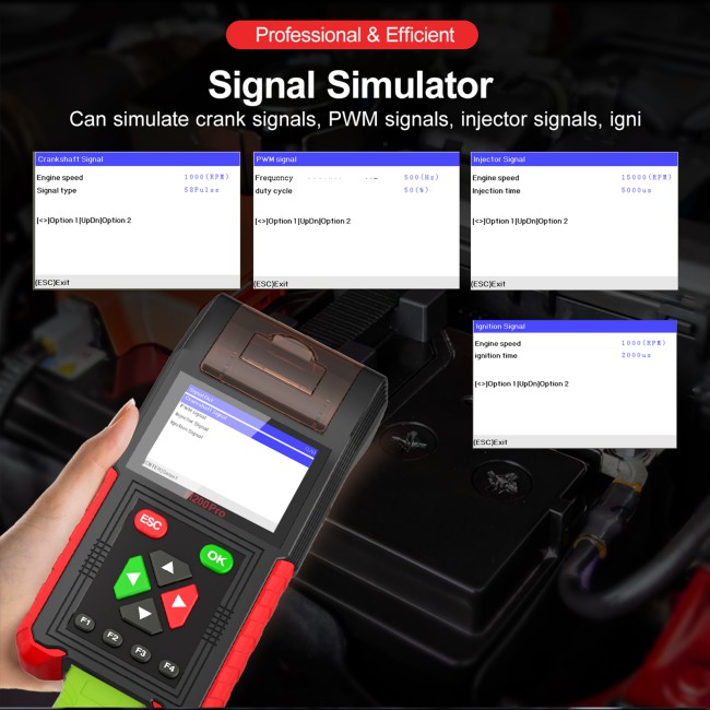 [Full Version] JDiag M200Pro Professional Motorbike Diagnostic Scanner Motorcycle Scan Tool