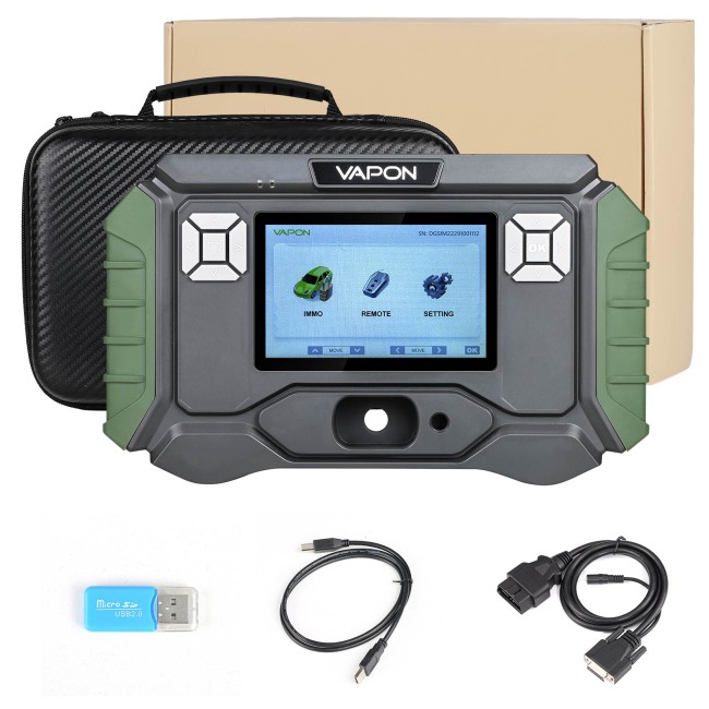 Vapon VP996 Key Programmer 85% Vehicle Model Coverage Multi-language Read Chip Model