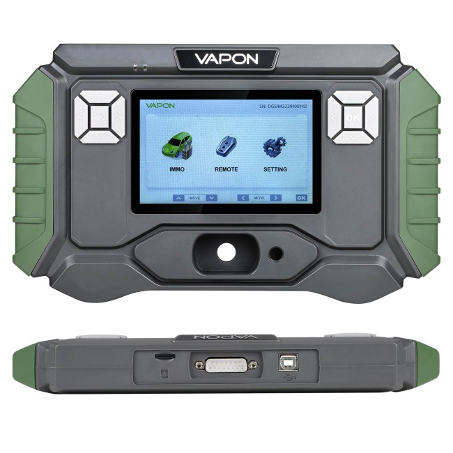 Vapon VP996 Key Programmer 85% Vehicle Model Coverage Multi-language Read Chip Model