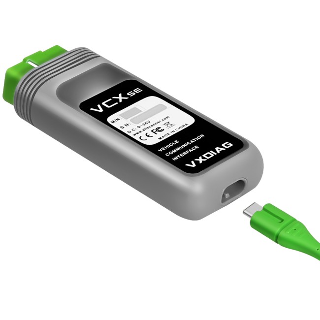 VXDIAG VCX SE for Renault Bi-directional Control Diagnostic Tool J2534 ECU Coding & Programming All Systems OBD2 Scanner