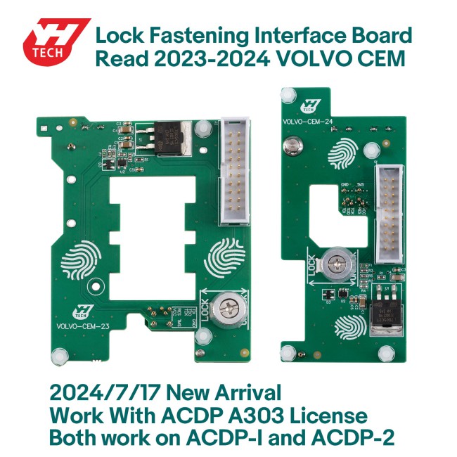 [Bundle Kit] YANHUA ACDP-2 A303 License for Volvo (2022-) with Volvo (2023-) CEM Interface Board for 2023.7-2024 Cars