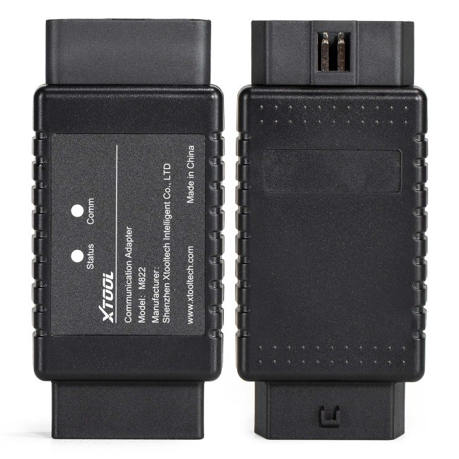 XTOOL M822 Adapter Key Programmer For Toyota 8A AIl Keys Lost Work With XTOOL X100 PAD3/X100 MAX/IK618/IP616/IP819/IP819TP