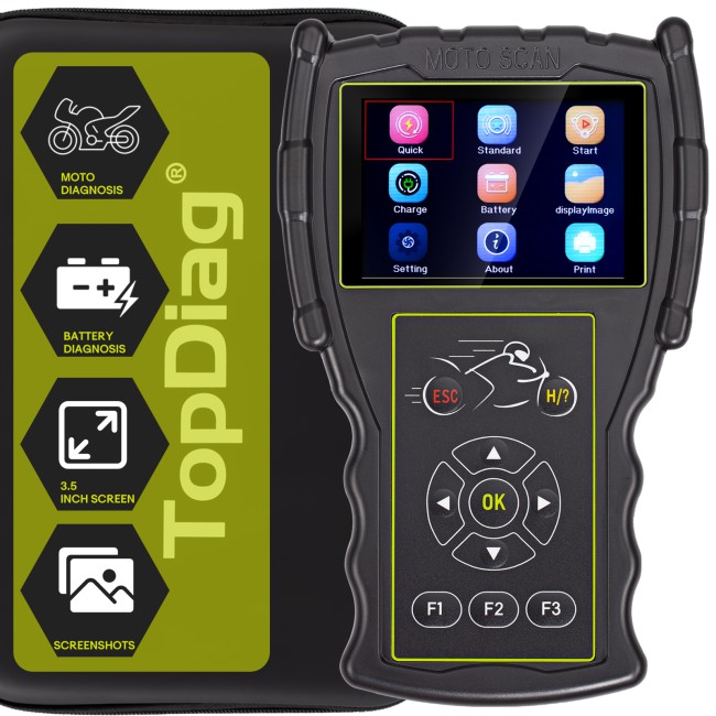 [Full Version] JDiag M100 Pro Moto Scanner Universal Motorcycle Scan Tool