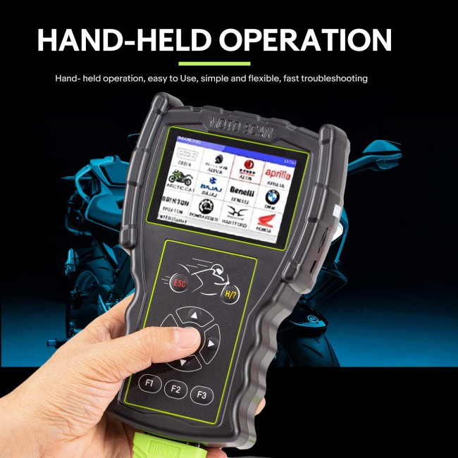 [Full Version] JDiag M100 Pro Moto Scanner Universal Motorcycle Scan Tool