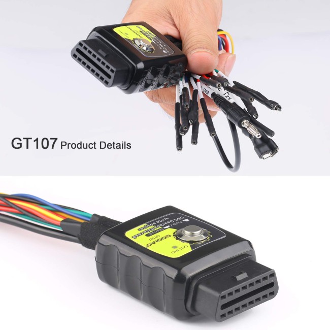 GODIAG GT107 and GT105 II DSG Plus Gearbox Data Adapter For DQ250/ DQ200/ VL381/VL300/ DQ500/DL501/ Benz/ BMW
