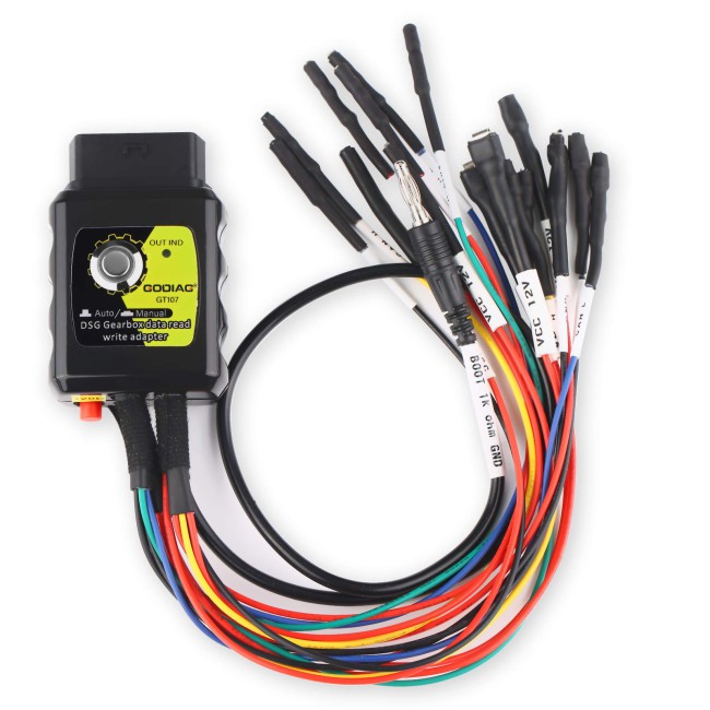 GODIAG GT107 and GT105 II DSG Plus Gearbox Data Adapter For DQ250/ DQ200/ VL381/VL300/ DQ500/DL501/ Benz/ BMW