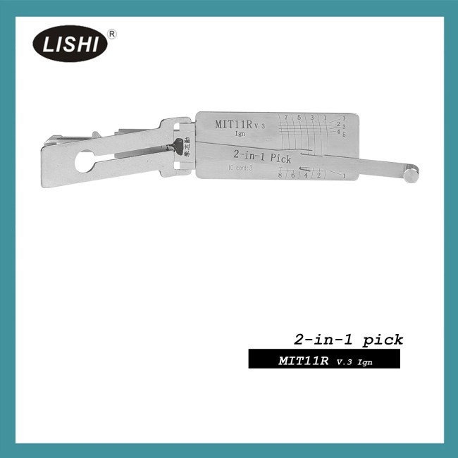LISHI MIT11 2-in-1 Auto Pick and Decoder For Mitsubishi