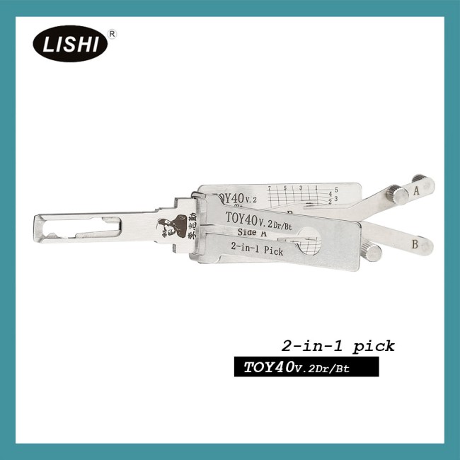 LISHI Old lexus TOY40 2-in-1 Auto Pick and Decoder