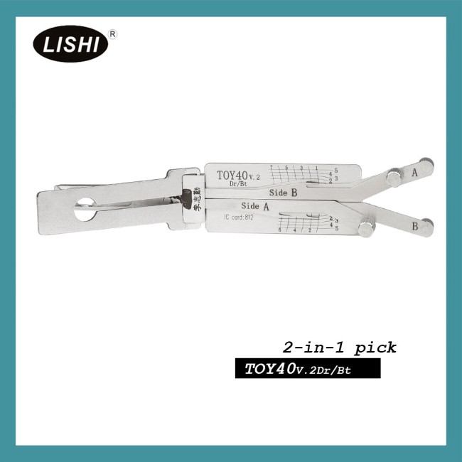 LISHI Old lexus TOY40 2-in-1 Auto Pick and Decoder