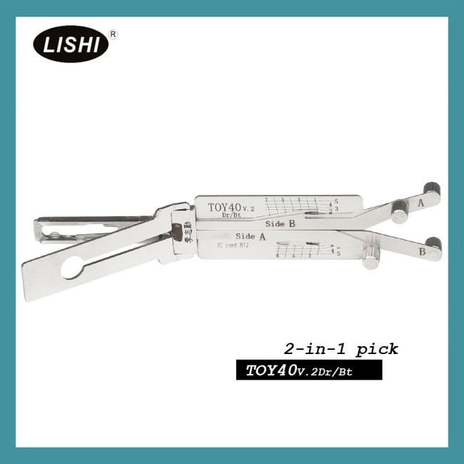 LISHI Old lexus TOY40 2-in-1 Auto Pick and Decoder