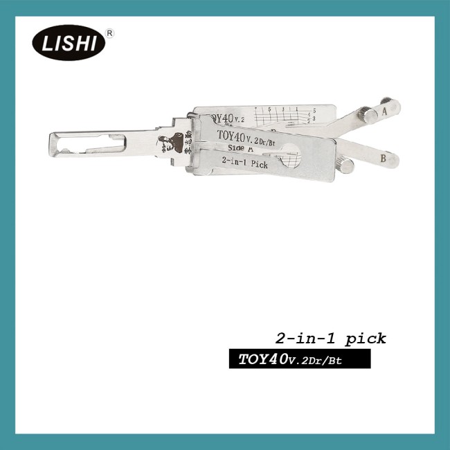 LISHI Old lexus TOY40 2-in-1 Auto Pick and Decoder