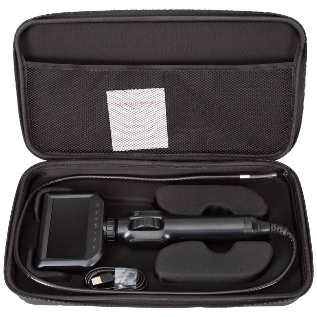 Industrial Endoscope 360 Degree Rotating 2 Million Pixels 1 Meter Long Cable with 32G Memory Card