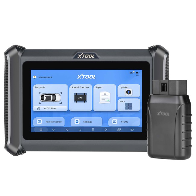 XTOOL D7W Smart WIFI Scanner ECU Coding All Systems Diagnostic Key Programmer Built-in CAN FD & DOIP 38+ Services