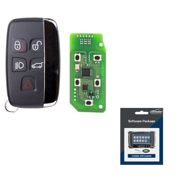 Lonsdor JLR 2015-2018 Land Rover& Jaguar Smart Key 315MHZ/433MHz with JLR License 2015 - 2021 Add Key/ AKL via OBD