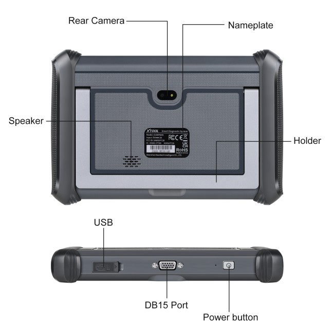 XTOOL X100 PADS Auto Key Programmer Built-in CAN FD DOIP Full system diagnostic 23 Services 2 Years Free Upadte