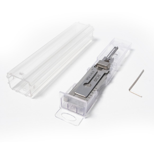 LISHI SC20 Civilian Tool 2-in-1 Pick & Decoder for Schlage L Keyway