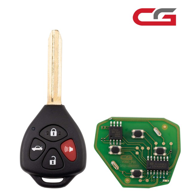 [5Pcs/Lot] CGDI C13-000010 TOYO.TA(3+1) 4 Buttons Wire Remote Used with CGDl K2 Remote Key Programmer