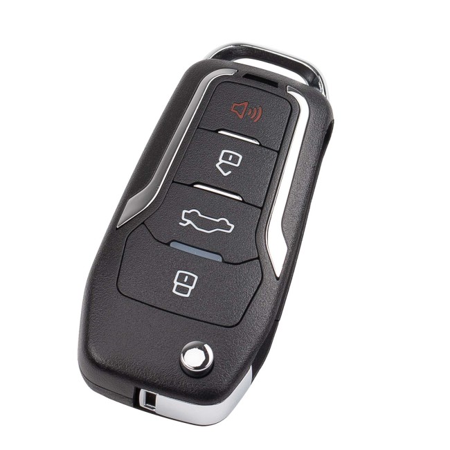 [5Pcs/Lot] CGDI C13-000008 FOR.D Style(Flip-4BTN-Unmovable Key Ring) 4 Buttons Wire Remote Key Used with CGDl K2 Remote Key Programmer