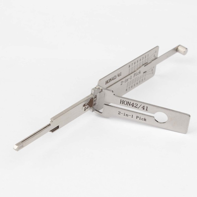 LISHI HON42/41 Flat Milling Tool 2-in-1 Decoder & Pick for Honda Motorcycles