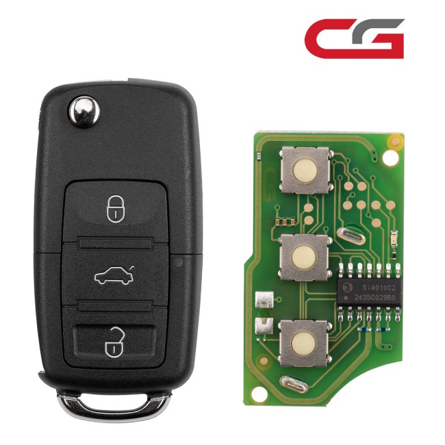[5Pcs/Lot] CGDI C13-000001 B5(3 buttons) 3 Buttons Wire Remote Used with CGDl K2 Remote Key Programmer