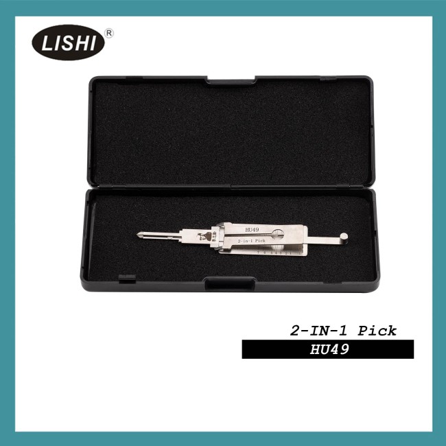 LISHI HU49 2-in-1 Auto Pick and Decoder for Volkswagen series/Jetta/Santana/B4/Audi 100/Bandeira vermelha velha/Golfe