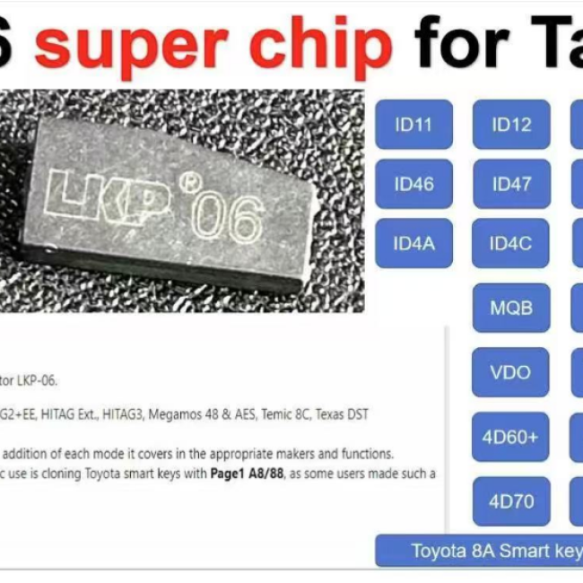 10pcs/lot LKP-06 LKP-06 super chip for Tango/AUTEL/KYDZ