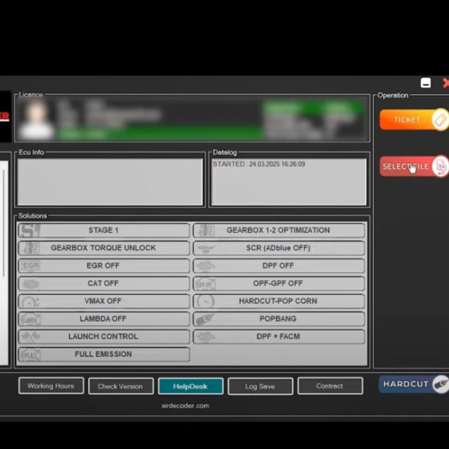 XirDecoder DTC - Chip Tuning - All Solutions Software Standard Version