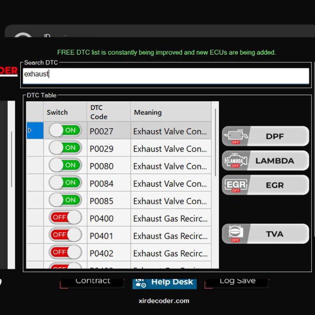 XirDecoder DTC - Chip Tuning - All Solutions Software Standard Version