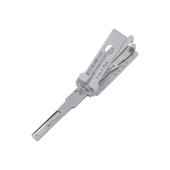 Abudu ABUDU HU127-HU100R Inner Mill Two-Track Unlocking and Reading Tool, Tooth Depth (8-cut) IC CARD: 1360
