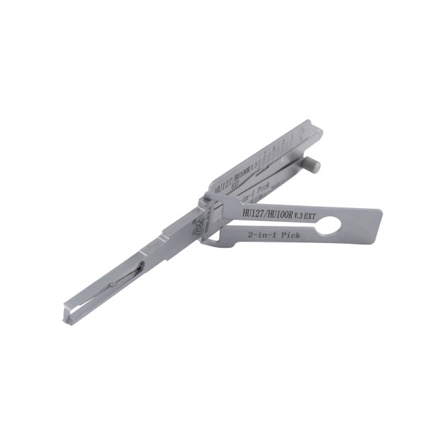 Abudu ABUDU HU127-HU100R Inner Mill Two-Track Unlocking and Reading Tool, Tooth Depth (8-cut) IC CARD: 1360