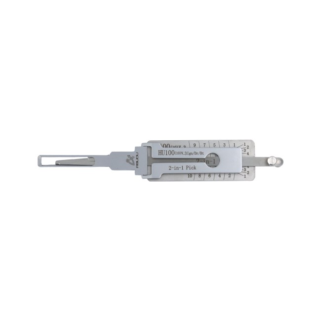 Abdon ABUDU HU100-10 Internal Milling Double Track Opening and Reading Two-in-One Tool, Tooth Depth (10-cut)
