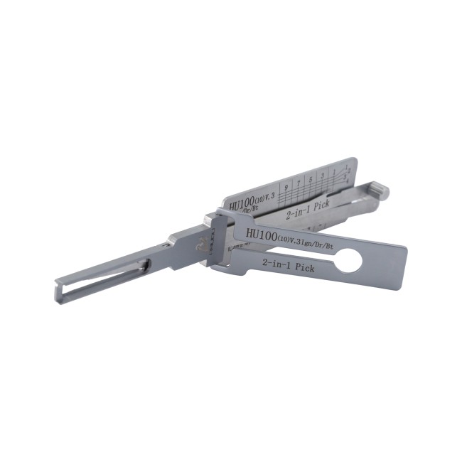 Abdon ABUDU HU100-10 Internal Milling Double Track Opening and Reading Two-in-One Tool, Tooth Depth (10-cut)