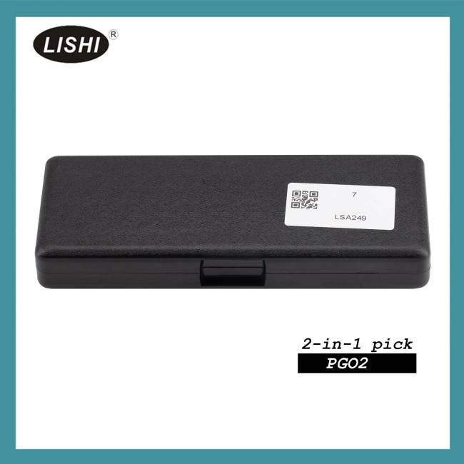 LISHI PGO2 Flat Milling Tool 2-in-1 Decoder and Pick for Piaggio / Vespa Scooters
