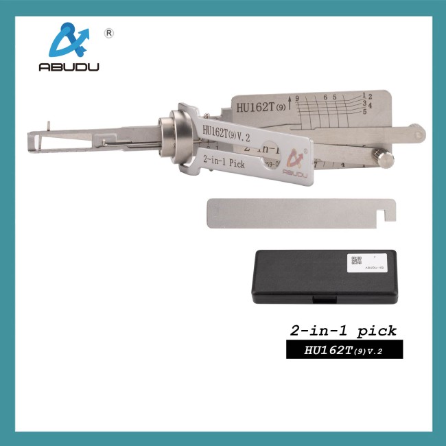 ABUDU AIAQ001U HU162T(9)V.2 Internal Milling with Six Tracks for Volkswagen for Skoda Post-2015 Models IC Card: 1435
