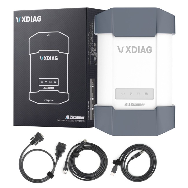 ALLSCANNER VXDIAG VCX Multi VCX-Plus VCX DoIP Hardware J2534 Passthru Only without Car License SN V94XD****