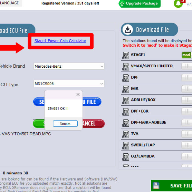 [6 Months Get 1 Month Free] Xremover DTC Chip Tuning Software License Basic version 5 tuned files Per Day
