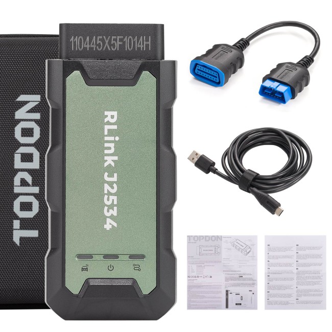 TOPDON Rlink J2534 Pass-Thru Programmer Supports All J2534 Protocols