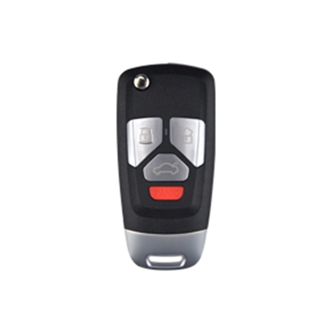 [5Pcs/Lot] KEYDIY KD B27-4 Universal Flip Remote Key 3+1 Button for Audi Type