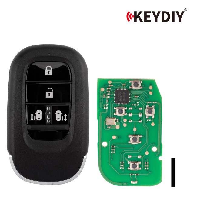 [5Pcs/Lot] KEYDIY KD ZB46-4 Universal Smart Remote Key (Side Doors) 4 Buttons for Honda Type ZB46-4