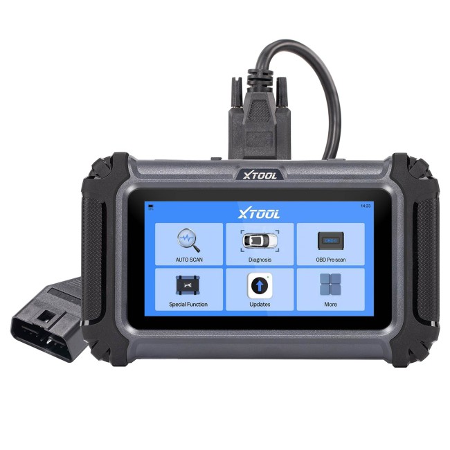 XTOOL D5 Vehicle Scanner with 9 Maintenance Services Oil Light Reset, EPB, SAS, BMS Reset, Throttle, TPMS Reset, Injector Coding