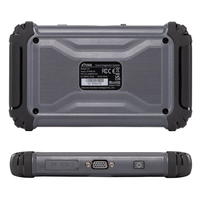 XTOOL D5 Vehicle Scanner with 9 Maintenance Services Oil Light Reset, EPB, SAS, BMS Reset, Throttle, TPMS Reset, Injector Coding