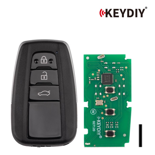 [5pcs/lot] KEYDIY KD ZB36-3 Universal Smart Remote Key 3 Buttons for Toyota Type