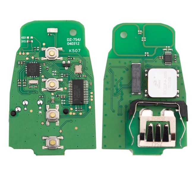 KEYDIY DZ-754J Board Supports 315 MHz & 433 MHz