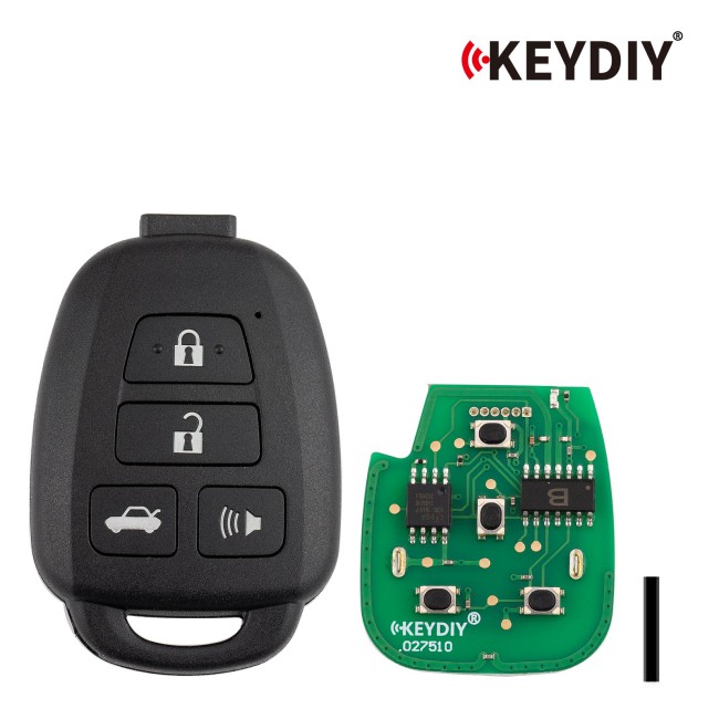 [5Pcs/Lot] KEYDIY KD B35-4 Universal Remote Key B Series 4 Buttons for Toyota Type