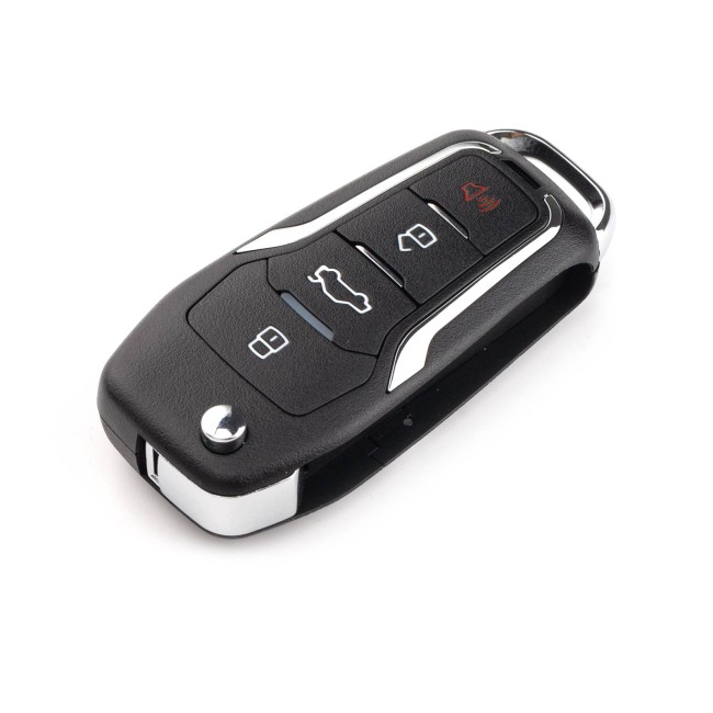 [5Pcs/Lot] KEYDIY KD B12-4 Flip Universal Remote Key Type 3+1 Buttons for Ford Type