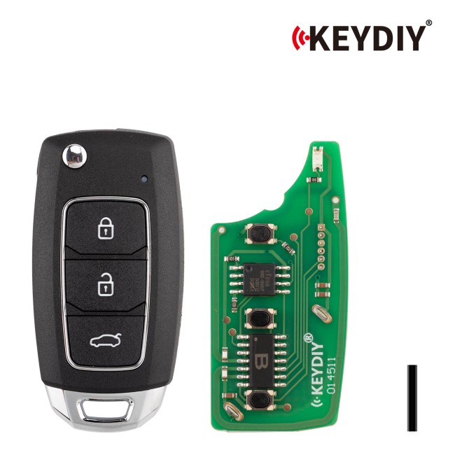 [5Pcs/Lot] KEYDIY KD B28-3 Universal Flip Remote Key 3 Buttons for Hyundai Type